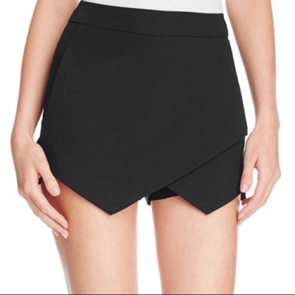 Black Aqua Skort